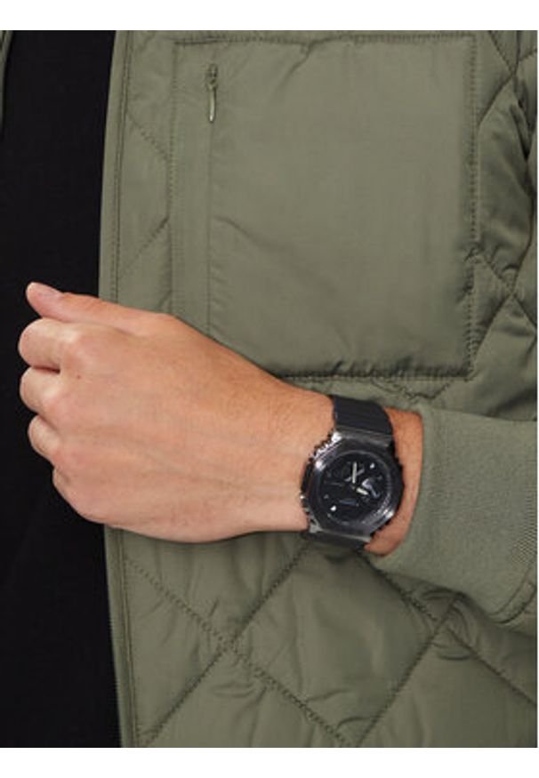 G-Shock Zegarek GM-2100BB-1AER Czarny. Kolor: czarny. Materiał: syntetyk