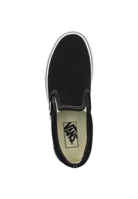 Tenisówki Vans Model Classic Slip-on Kolor Czarny. Zapięcie: bez zapięcia. Kolor: czarny. Materiał: tkanina