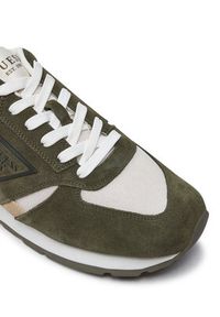 Guess Sneakersy Fano FMFFAN FAB12 Khaki. Kolor: brązowy. Materiał: skóra, zamsz #6