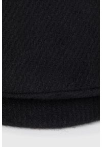 Pako Lorente - PAKO LORENTE – Kaszkiet męski w kolorze czarnym. Kolor: niebieski, czarny. Materiał: poliester, wełna. Wzór: jodełka. Sezon: zima. Styl: elegancki #2