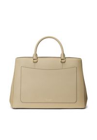 Lauren Ralph Lauren - LAUREN RALPH LAUREN Torebka Hanna 431898556023 Beżowy. Kolor: beżowy. Materiał: skórzane #5