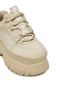 Naked Wolfe Sneakersy Sinner Beżowy. Kolor: beżowy. Materiał: skóra, nubuk #6