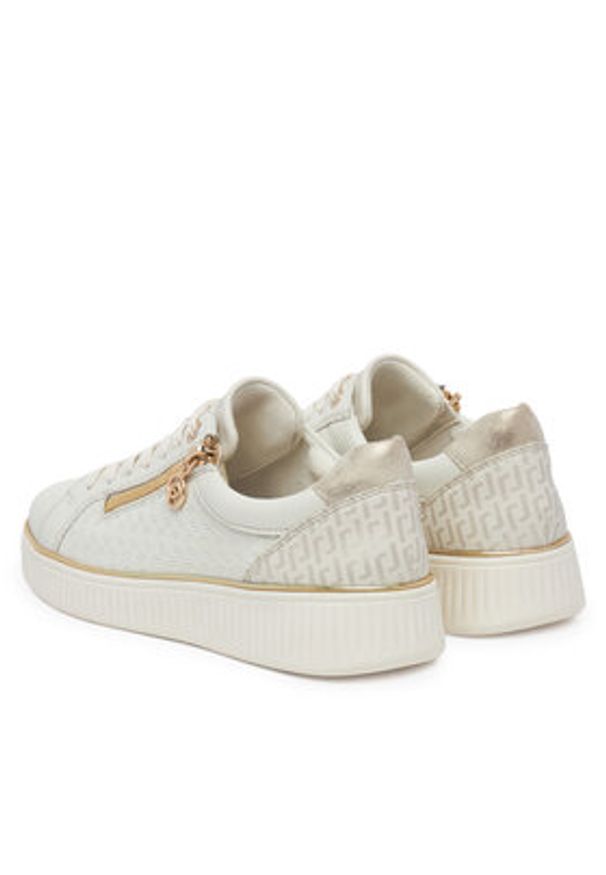 Remonte Sneakersy D2E00-80 Biały. Kolor: biały. Materiał: syntetyk, skóra