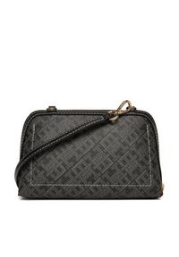 TOMMY HILFIGER - Tommy Hilfiger Torebka Th Monoplay Le Mini Crossover AW0AW17712 Czarny. Kolor: czarny. Materiał: skórzane
