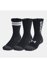 Skarpety sportowe Under Armour Performance Tech długie (3-PAK). Kolor: czarny. Sport: bieganie