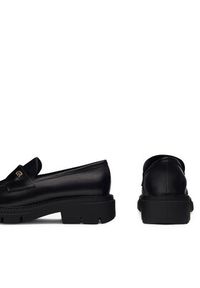 Gino Rossi Loafersy GRACE-I23-26372PE Czarny. Kolor: czarny. Materiał: skóra #3