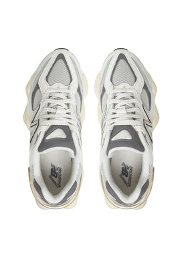 New Balance Sneakersy U9060AGA Beżowy. Kolor: beżowy. Materiał: zamsz, skóra