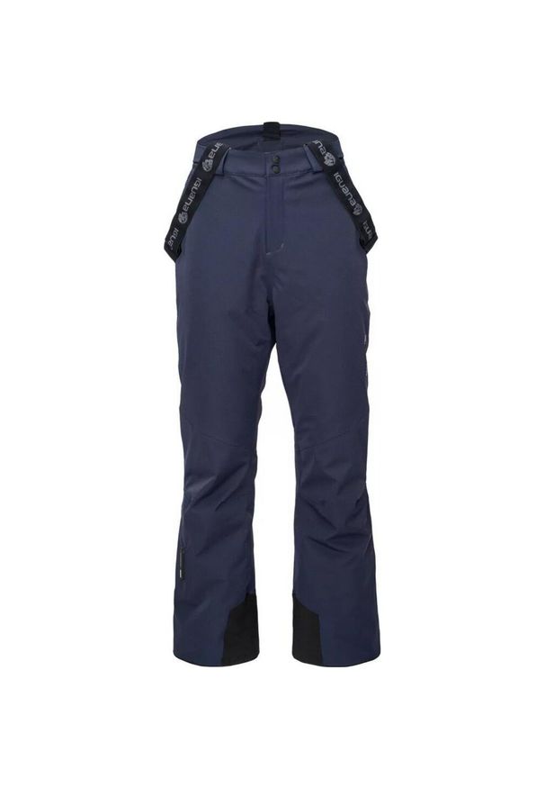 Iguana - Męskie Spodnie Narciarskie Berhoff. Kolor: niebieski, wielokolorowy, zielony. Sezon: zima. Sport: narciarstwo