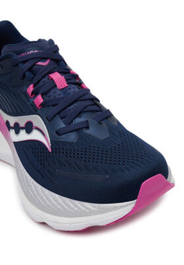 Saucony Buty do biegania Hurricane 24 S10933 Granatowy. Kolor: niebieski. Materiał: materiał