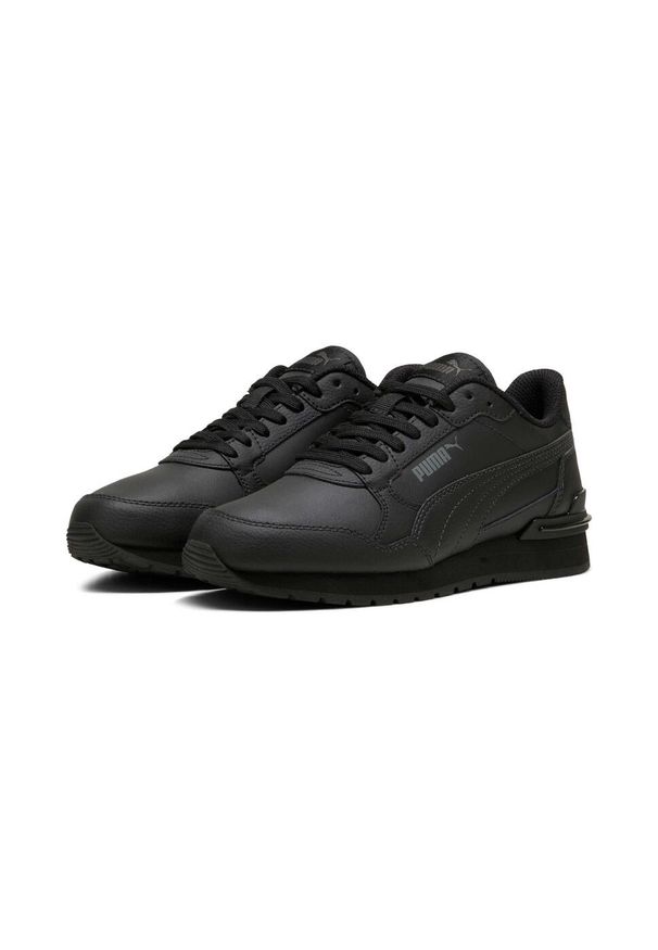 Trenerzy dla dzieci Puma ST Runner v4 L. Kolor: czarny. Materiał: materiał, syntetyk. Sport: turystyka piesza, fitness