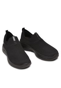 skechers - Skechers Sneakersy Go Walk Arch Fit Iconic 124409/BBK Czarny. Kolor: czarny. Materiał: materiał #6
