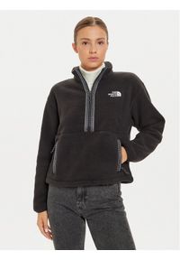 The North Face Polar Fleeski NF0A88Z3 Czarny Regular Fit. Kolor: czarny. Materiał: syntetyk