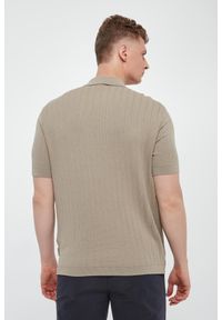 Armani Exchange - Polo męskie bawełniane ARMANI EXCHANGE. Typ kołnierza: polo. Materiał: bawełna #4