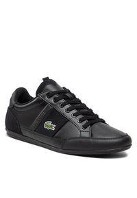 Lacoste Sneakersy Chaymon Bl 22 2 Cma 7-43CMA003502H Czarny. Kolor: czarny. Materiał: skóra
