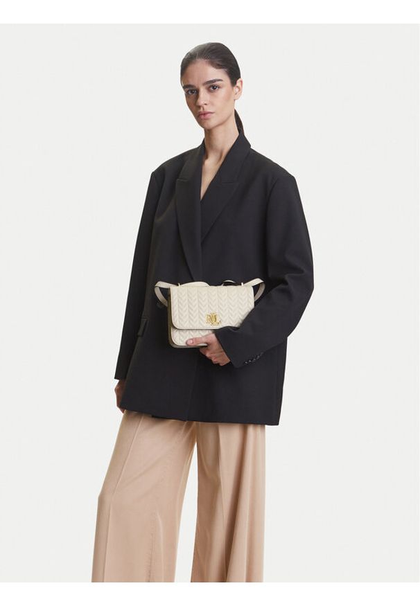 Lauren Ralph Lauren - LAUREN RALPH LAUREN Torebka Sophee 431966768001 Écru. Materiał: skórzane