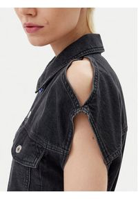 Karl Lagerfeld Jeans Sukienka jeansowa A2W13023 Szary Regular Fit. Kolor: szary. Materiał: bawełna