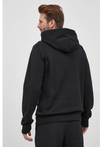 Calvin Klein Jeans Bluza bawełniana J30J320805.PPYY męska kolor czarny z kapturem z aplikacją. Okazja: na co dzień. Typ kołnierza: kaptur. Kolor: czarny. Materiał: bawełna. Wzór: aplikacja. Styl: casual #5