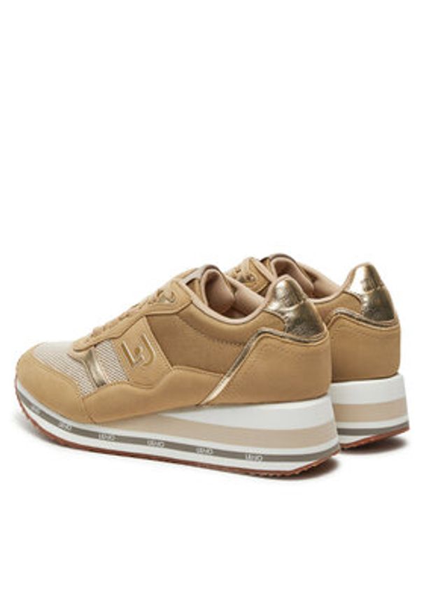 Liu Jo Sneakersy Olivia 822 4F4727 EX269 Brązowy. Kolor: brązowy. Materiał: materiał