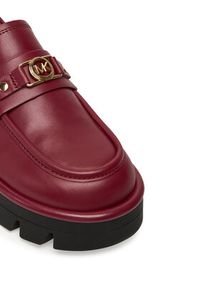 MICHAEL Michael Kors Loafersy 40T5MAFP1L Bordowy. Kolor: czerwony. Materiał: skóra #3