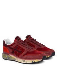 Premiata Sneakersy MICK VAR 7862 Czerwony. Kolor: czerwony. Materiał: zamsz, skóra #4