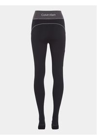 Calvin Klein Performance Legginsy 00GWF3L620 Czarny Slim Fit. Kolor: czarny. Materiał: syntetyk