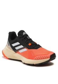 Adidas - adidas Buty do biegania Terrex Soulstride Trail Running Shoes HR1179 Pomarańczowy. Kolor: pomarańczowy. Materiał: materiał. Model: Adidas Terrex. Sport: bieganie