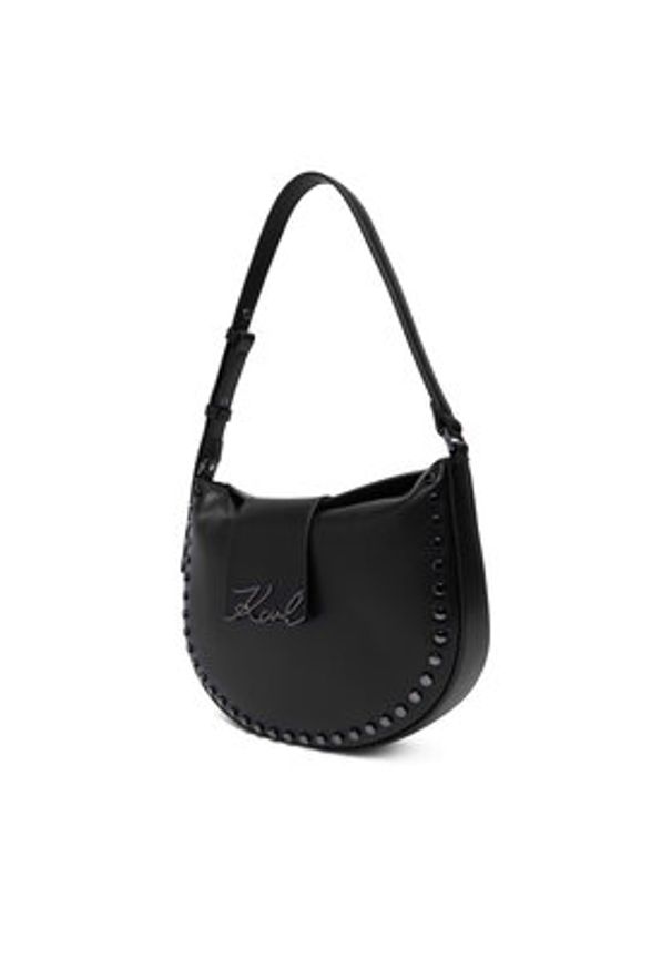 Karl Lagerfeld - KARL LAGERFELD Torebka B1W30198 Czarny. Kolor: czarny. Materiał: skórzane