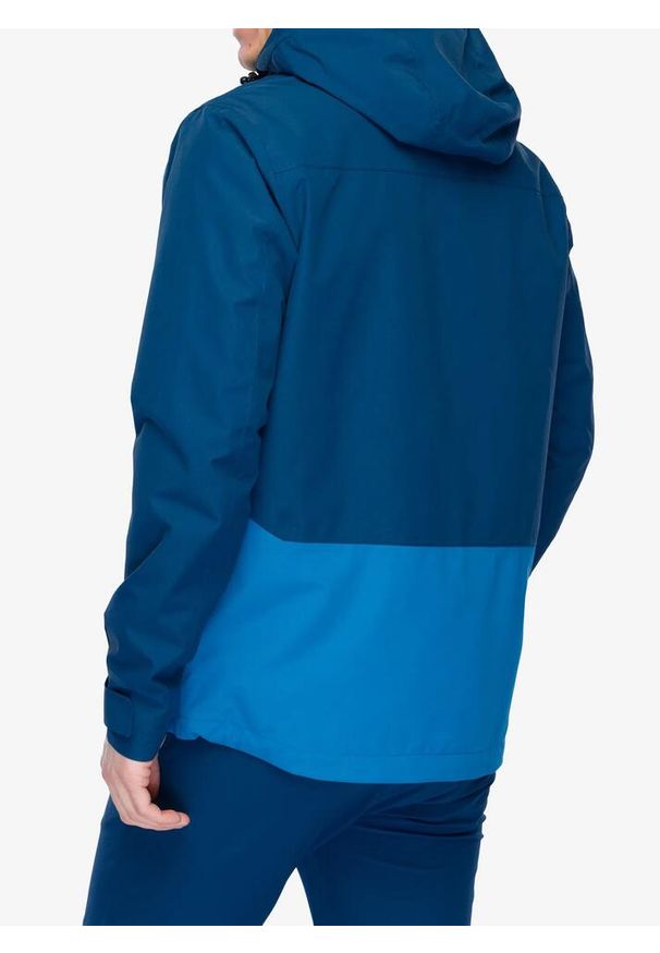 Kurtka przeciwdeszczowa męska CMP Muse Jacket Fix Hood. Kolor: niebieski