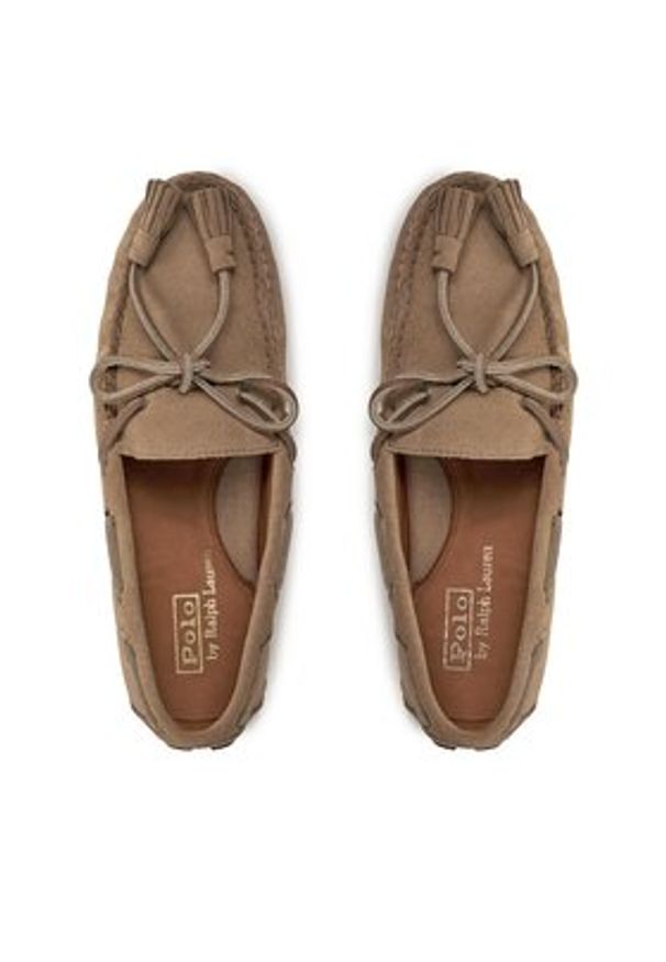 Polo Ralph Lauren Mokasyny 803916580001 Brązowy. Kolor: brązowy. Materiał: skóra
