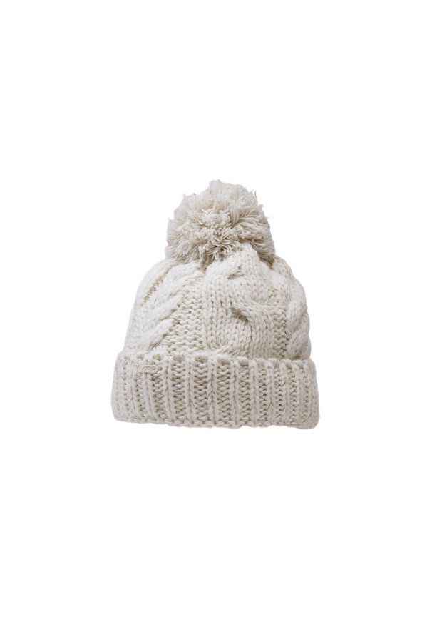 4f - Czapka Dziecięca 4F. Kolor: beżowy