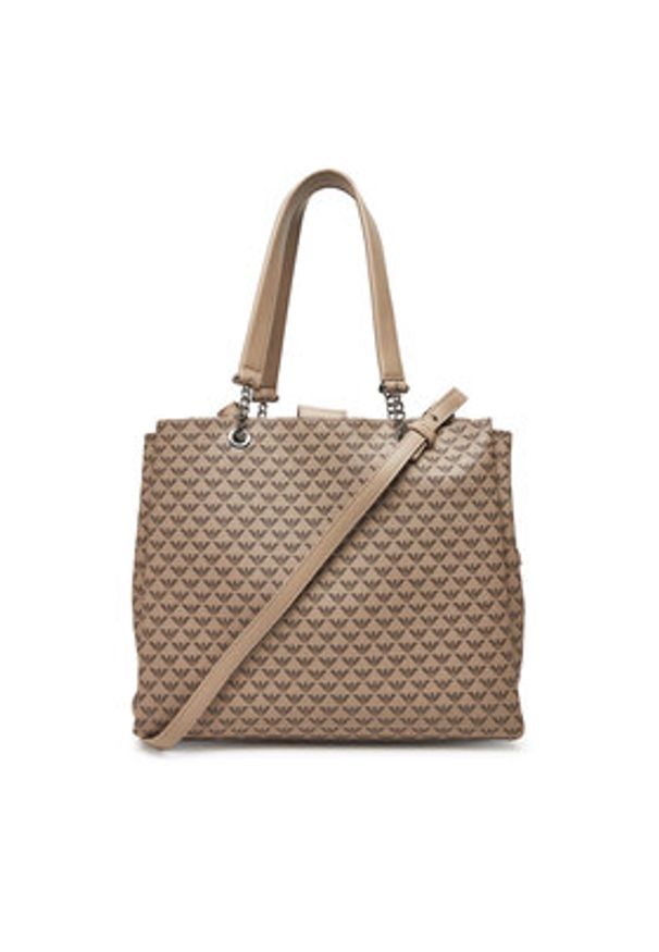 Emporio Armani Torebka Y3D158 YWS0E F1075 Écru. Materiał: skórzane