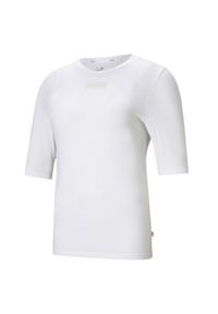 Koszulka damska Puma Modern Basics Tee biała. Kolor: biały #1