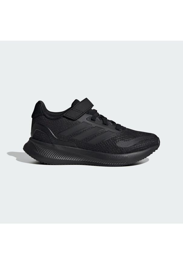 Adidas - Buty Runfalcon 5 Kids. Kolor: czarny. Materiał: materiał. Sport: bieganie