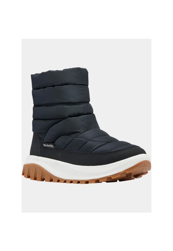 columbia - Moonboots Damskie Columbia Snowkat Mid. Kolor: czarny. Sezon: zima. Styl: elegancki, sportowy