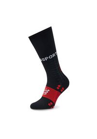 Compressport Skarpety wysokie unisex Run SU00004B Czarny. Kolor: czarny. Materiał: materiał, poliamid