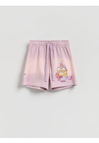 Reserved - Szorty Minionki - wielobarwny. Materiał: bawełna. Wzór: motyw z bajki #1