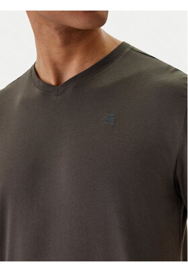 G-Star RAW - G-Star Raw T-Shirt Base-S D16412-336 Zielony Regular Fit. Kolor: zielony. Materiał: bawełna