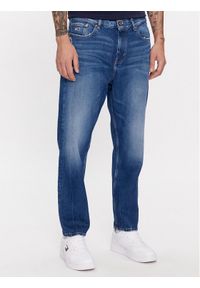 Tommy Jeans Jeansy Isaac DM0DM17653 Granatowy Tapered Fit. Kolor: niebieski