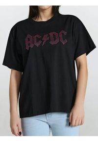 Sinsay - Koszulka AC/DC - czarny. Kolor: czarny #1