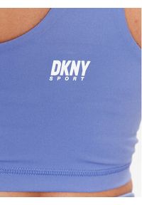 DKNY Sport Top DP2T9141 Niebieski Regular Fit. Kolor: niebieski. Materiał: syntetyk. Styl: sportowy #3