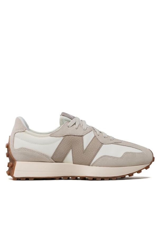 New Balance Sneakersy U327LZ Brązowy. Kolor: brązowy. Materiał: skóra, zamsz