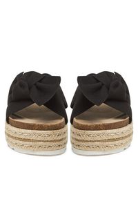 DeeZee Espadryle CT0626-16 Czarny. Kolor: czarny. Materiał: materiał #5