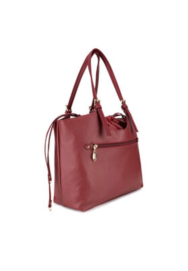 Beverly Hills Polo Club Torebka BHPC-K-040-06 Czerwony. Kolor: czerwony