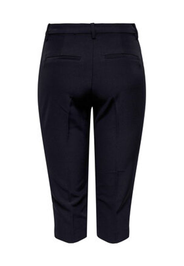 only - ONLY Spodnie capri Gitta 15349571 Czarny Slim Fit. Kolor: czarny. Materiał: syntetyk