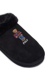 Polo Ralph Lauren Kapcie 842957050002 Czarny. Kolor: czarny. Materiał: materiał #3