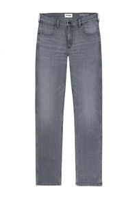 Wrangler - WRANGLER GREENSBORO MĘSKIE SPODNIE JEANSOWE JEANSY EBONY SKY W15Q29Z47