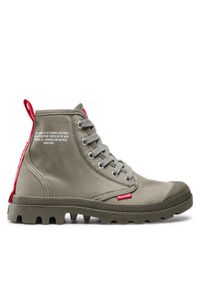 Palladium Trapery Pampa Hi Dare 76258-325-M Zielony. Kolor: zielony. Materiał: materiał