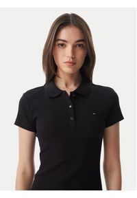 Tommy Jeans Sukienka codzienna DW0DW22852 Czarny Slim Fit. Okazja: na co dzień. Kolor: czarny. Materiał: bawełna. Typ sukienki: proste. Styl: casual #5