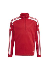 Bluza piłkarska dla dzieci Adidas Squadra21 Training. Kolor: wielokolorowy, czerwony, biały. Sport: piłka nożna