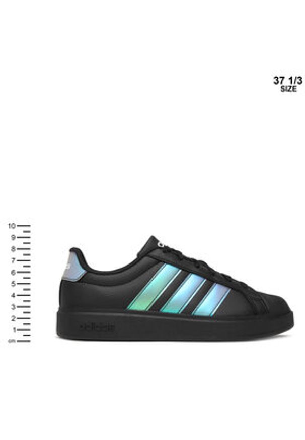 Adidas - adidas Sneakersy Streettalk JQ1806 Czarny. Kolor: czarny. Materiał: skóra